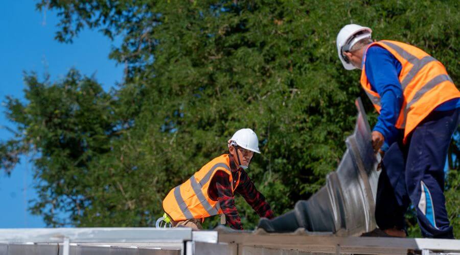 Professional metal roof installation in Dickerson Run, PA